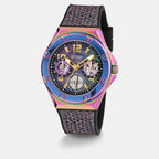 Guess Silicone Two Tone watch