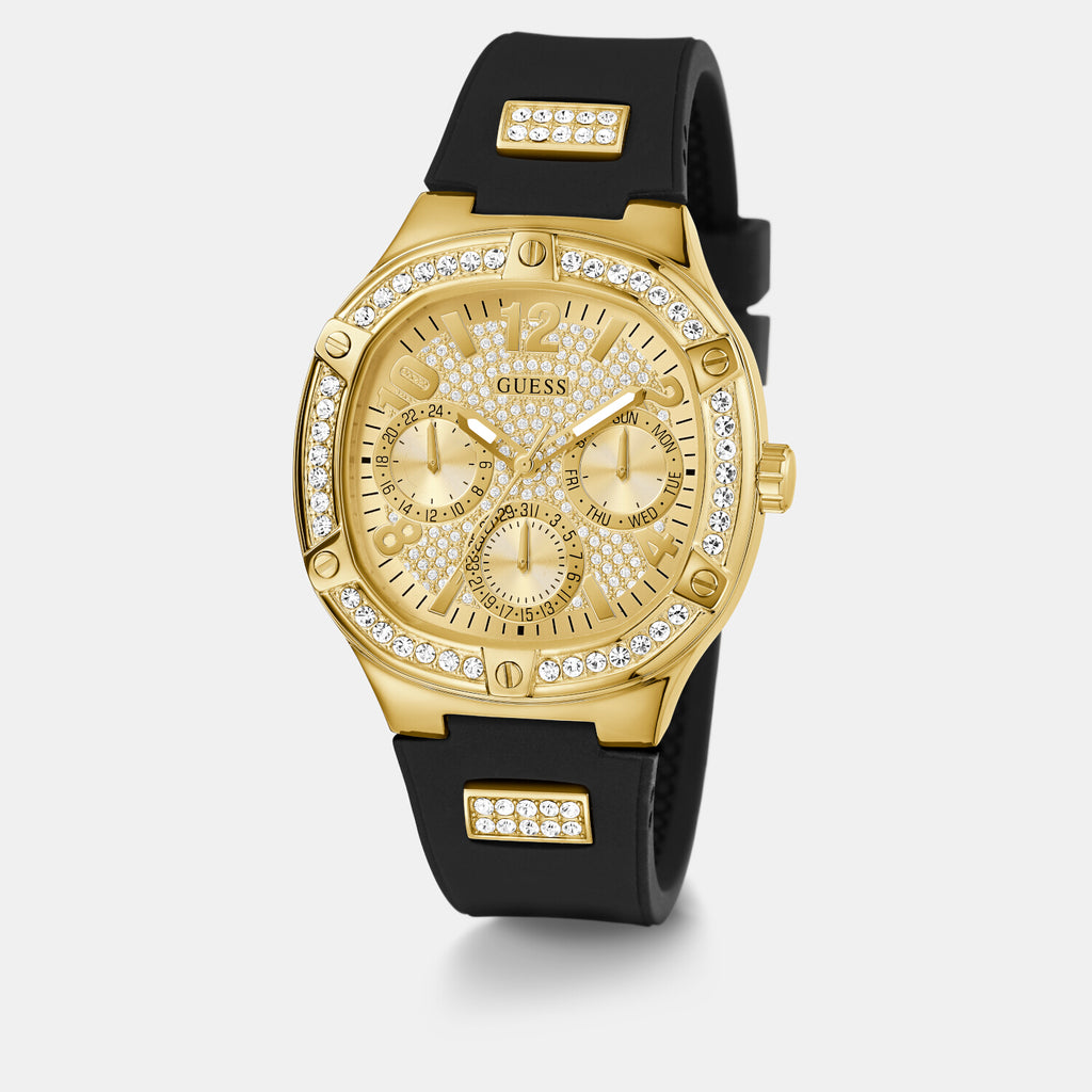 Guess Silicone Champagne watch