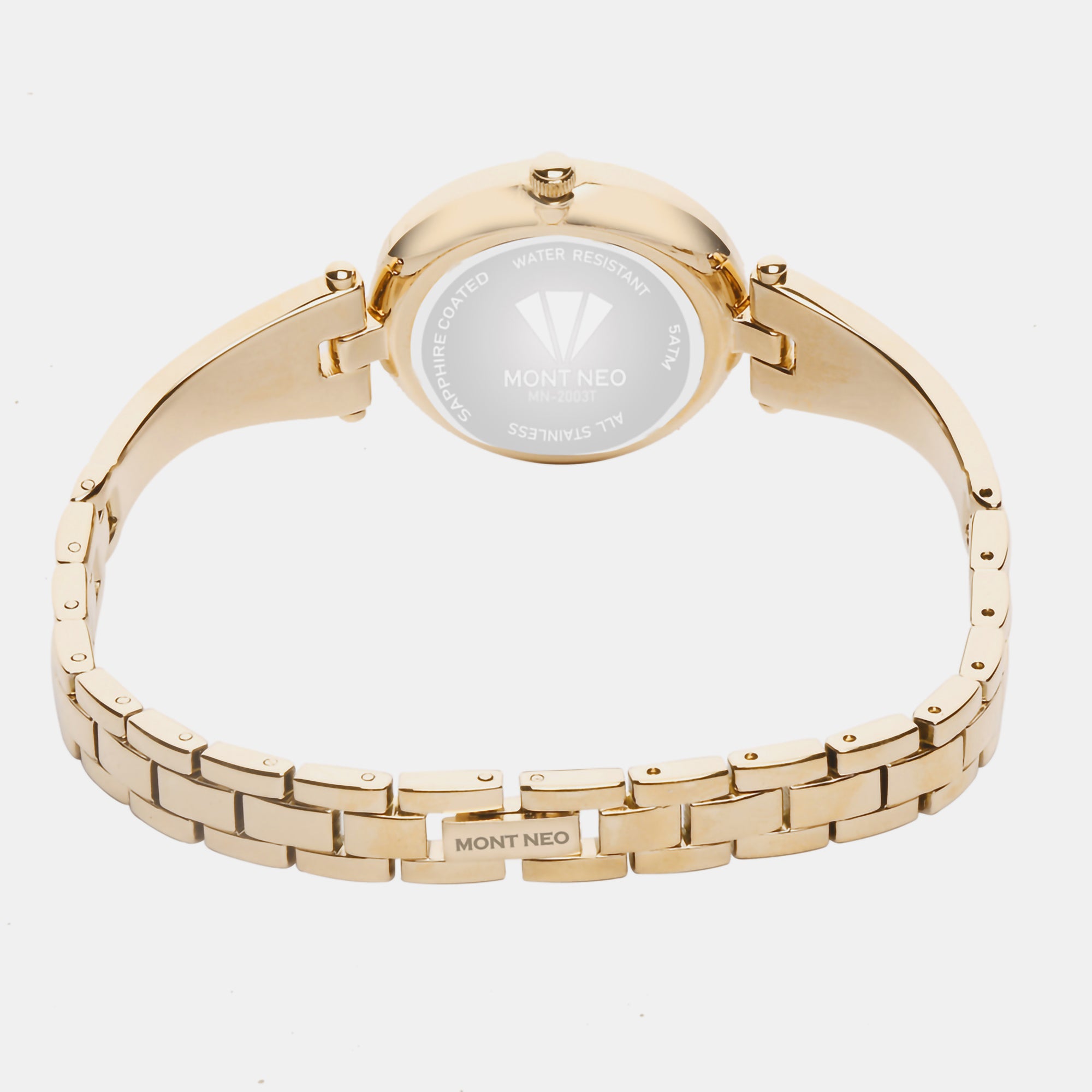 Mont Neo Women Round Silver watch