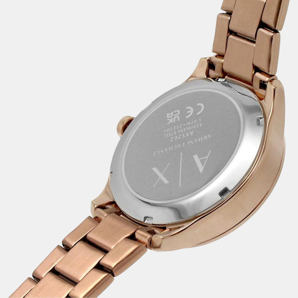 Armani Exchange 38 mm Rose Gold Automatic watch