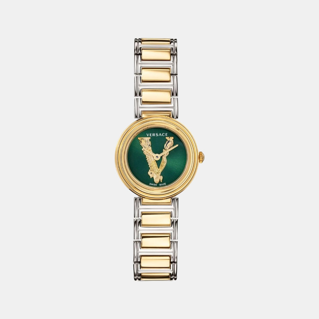 Versace Round Green Analog watch
