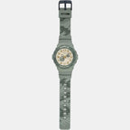 Casio Round Quartz Analog-Digital Women watch