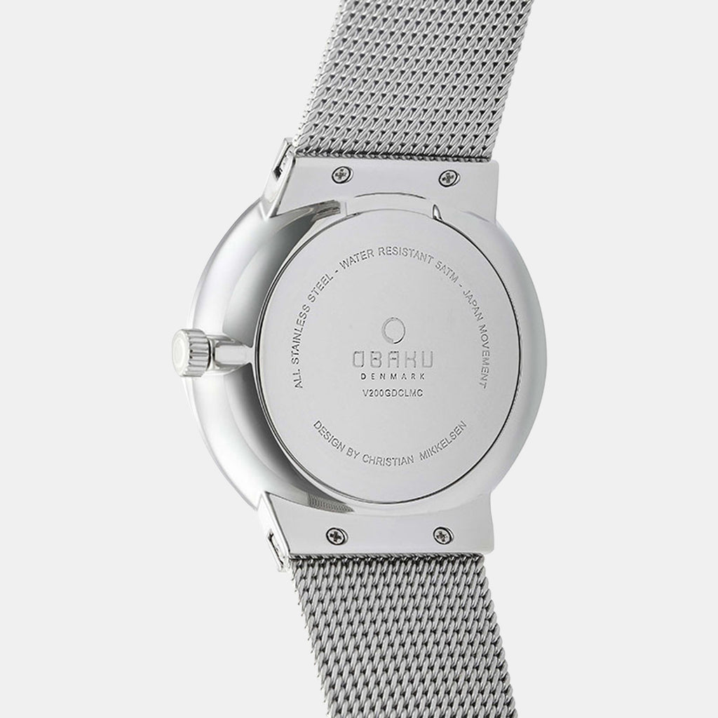 Obaku Stainless Steel Blue watch
