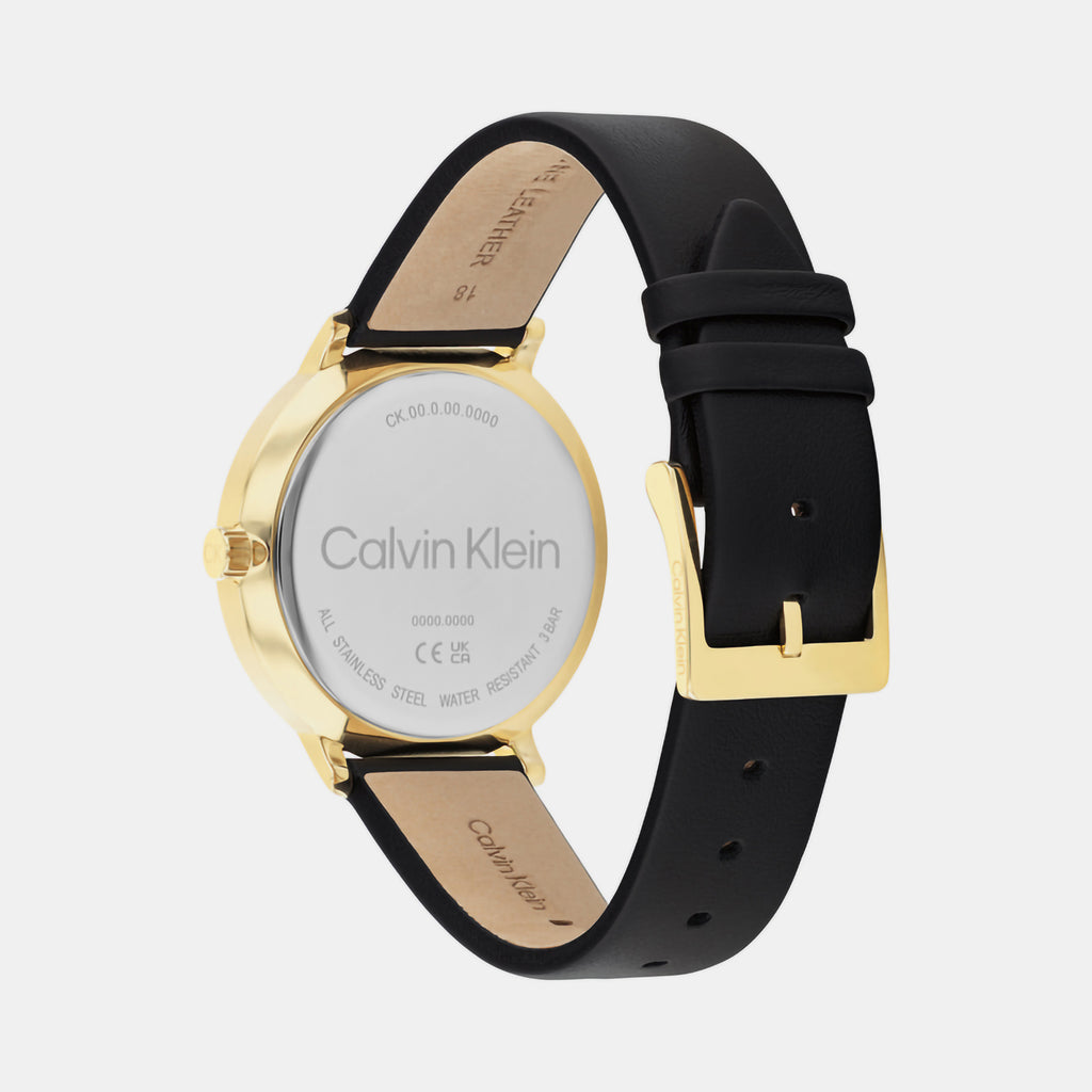 Calvin Klein Unisex Round Black watch