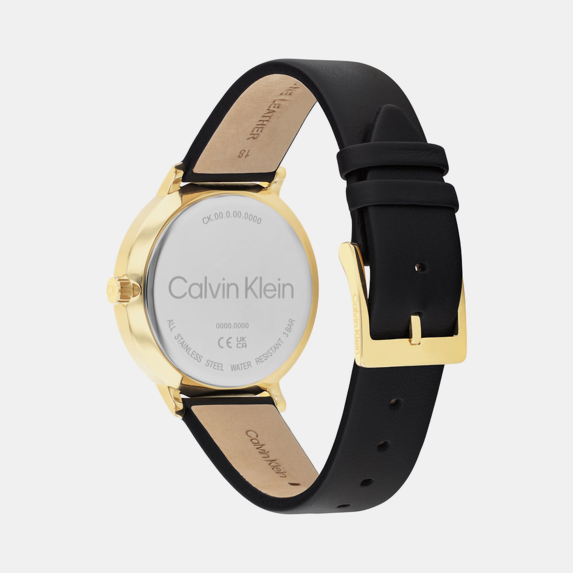 Calvin Klein Unisex Round Black watch