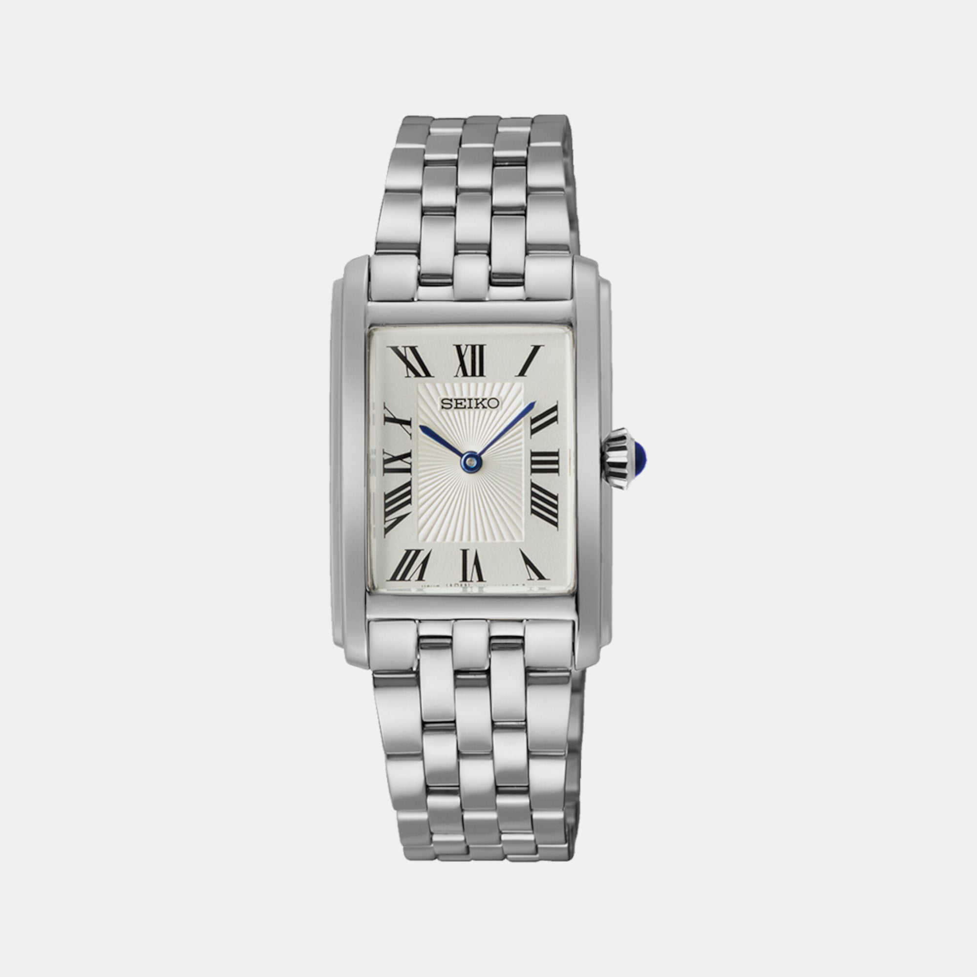 Seiko Rectangular White Analog watch