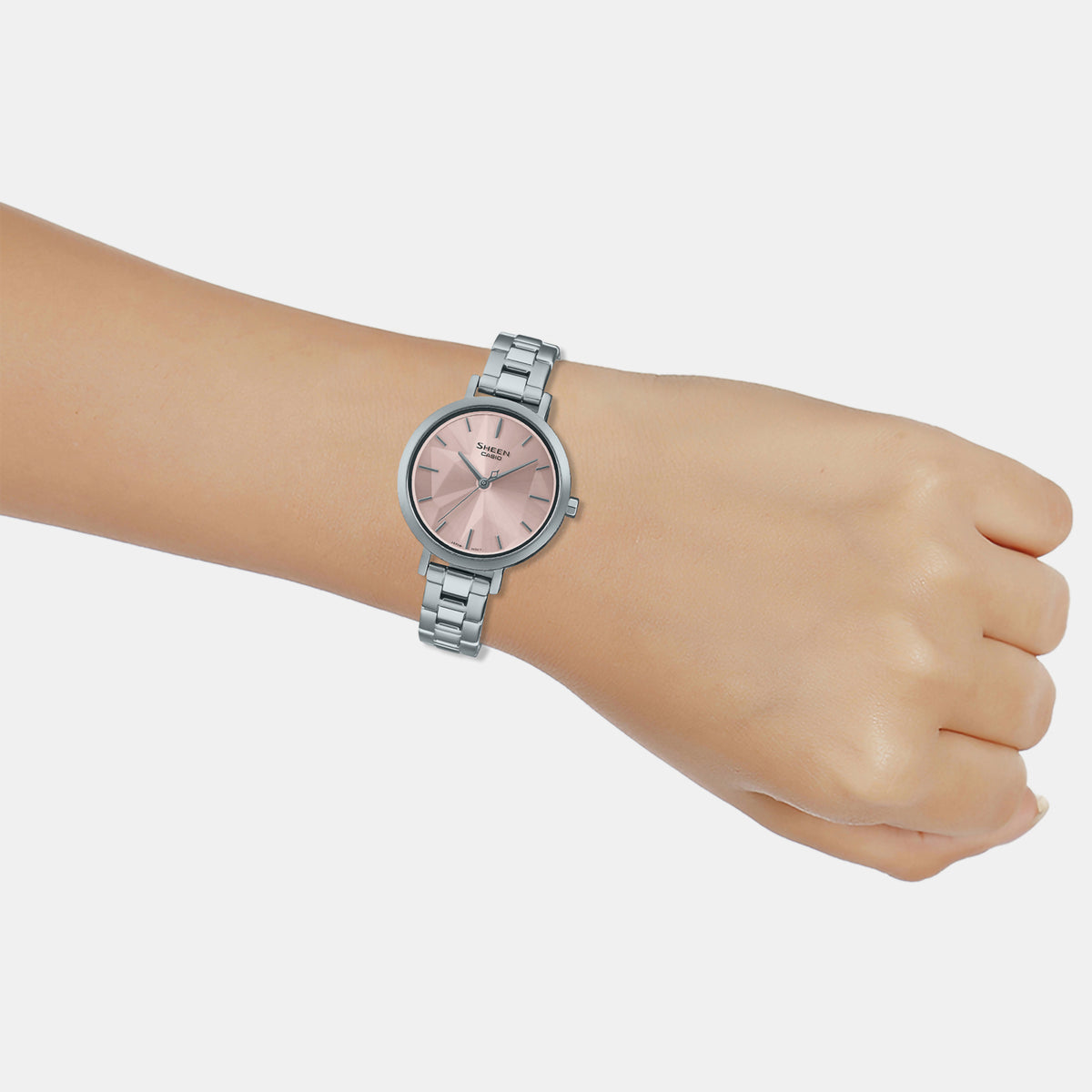 Casio 39 mm Silver Quartz watch