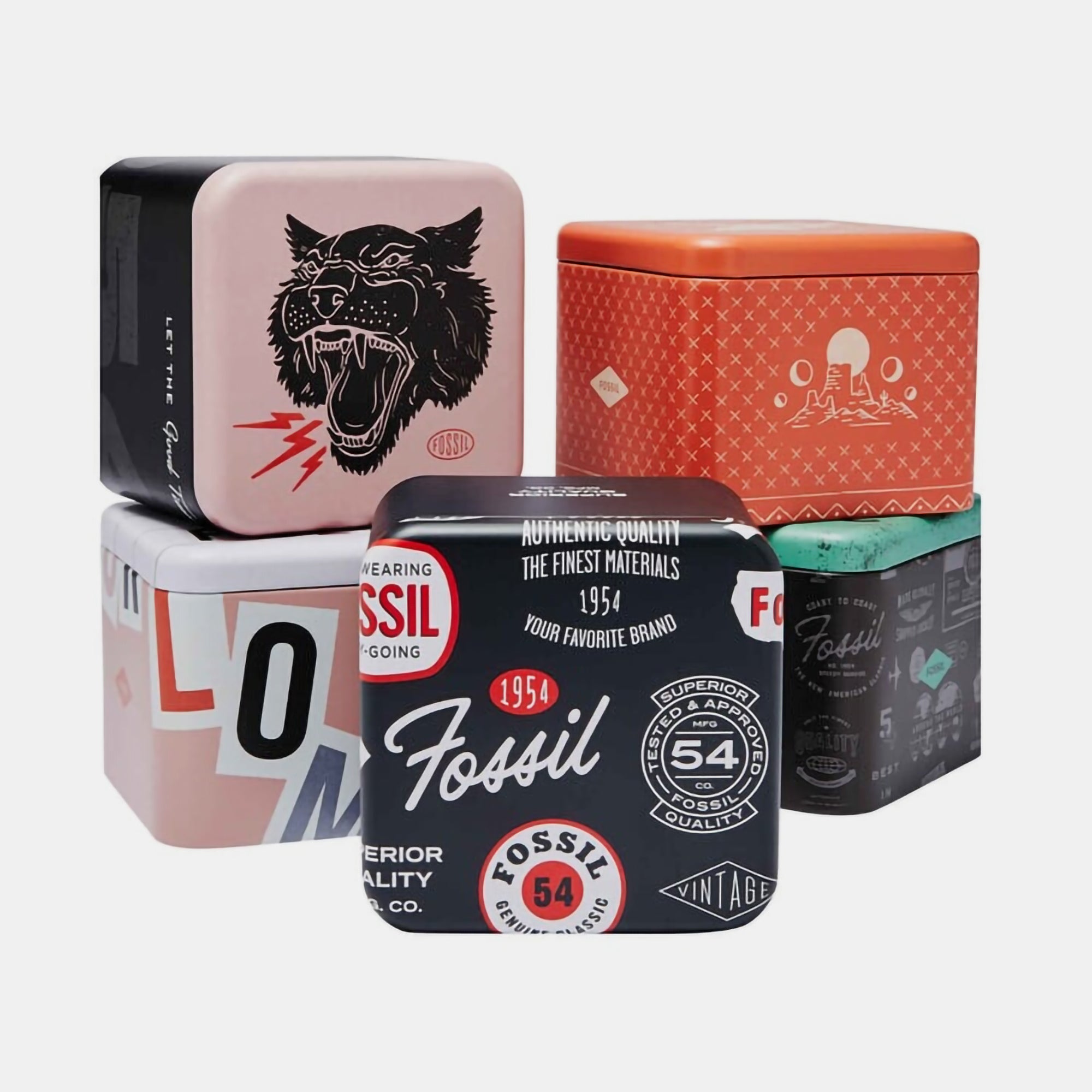 Fossil Rectangular Quartz Analog Women watch