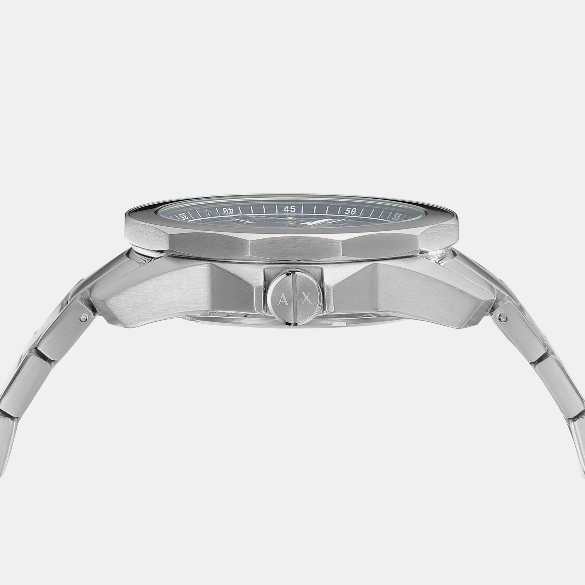 Armani Exchange Stainless Steel Round watch