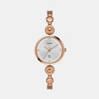 Timex Round Silver Analog watch