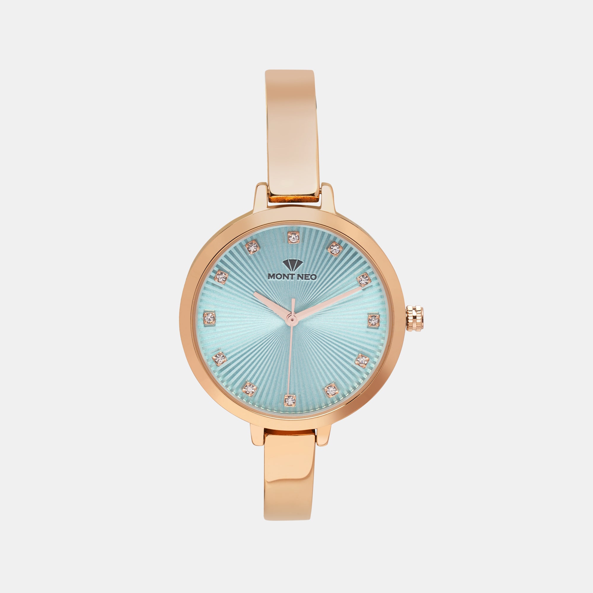 Mont Neo Round Blue Analog watch