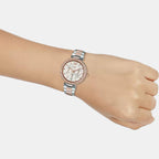 Sheen Women Quartz Rose Gold Dial Analog Stainless Steel Watch SX235