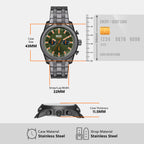 Diesel Stainless Steel Round watch