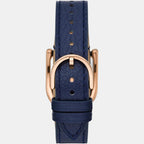 Harwell Women Quartz White Dial Analog Leather Watch ES5266