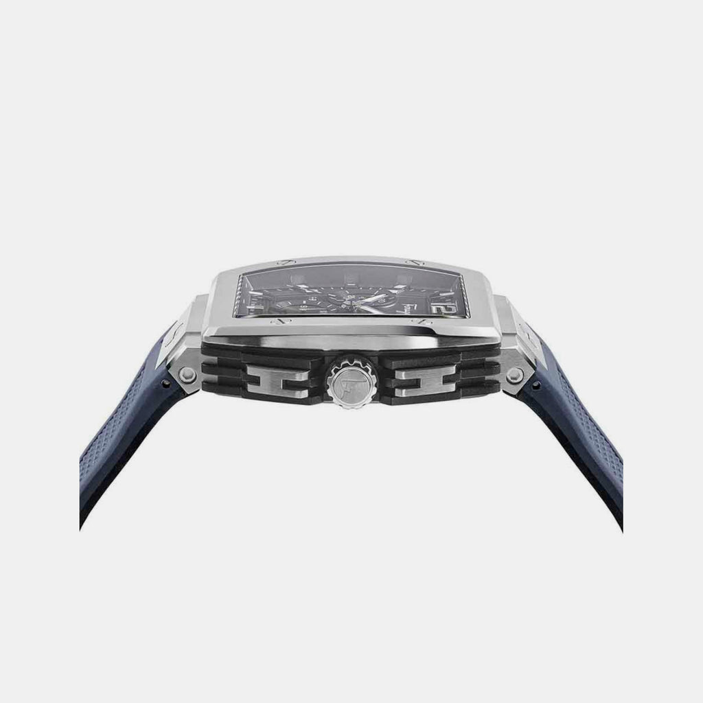 Ferragamo Men Tonneau Grey watch