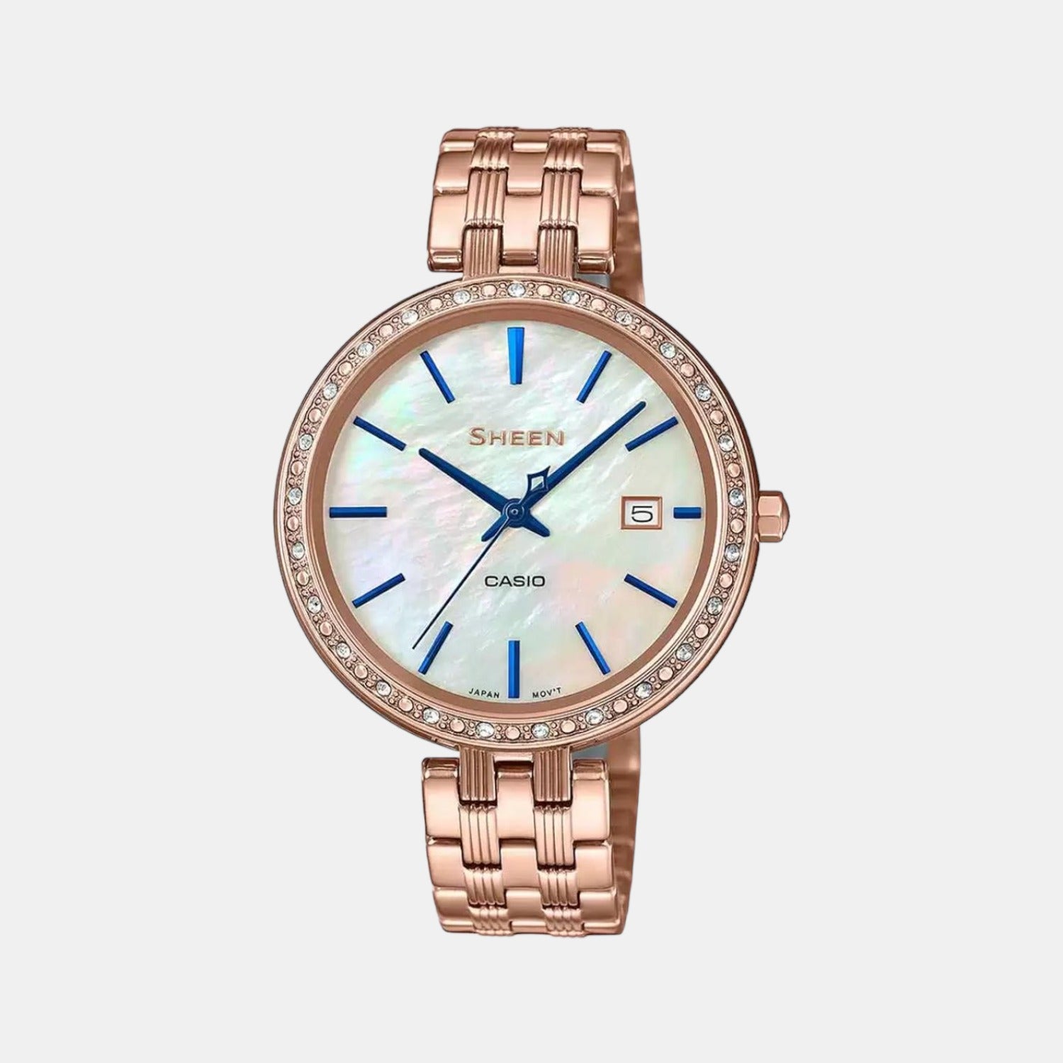 Sheen Female Analog Stainless Steel Watch SX242