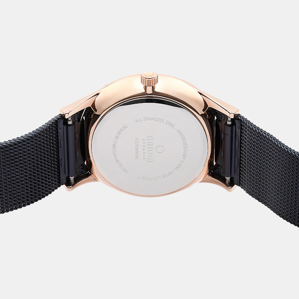 Obaku Mesh Blue watch