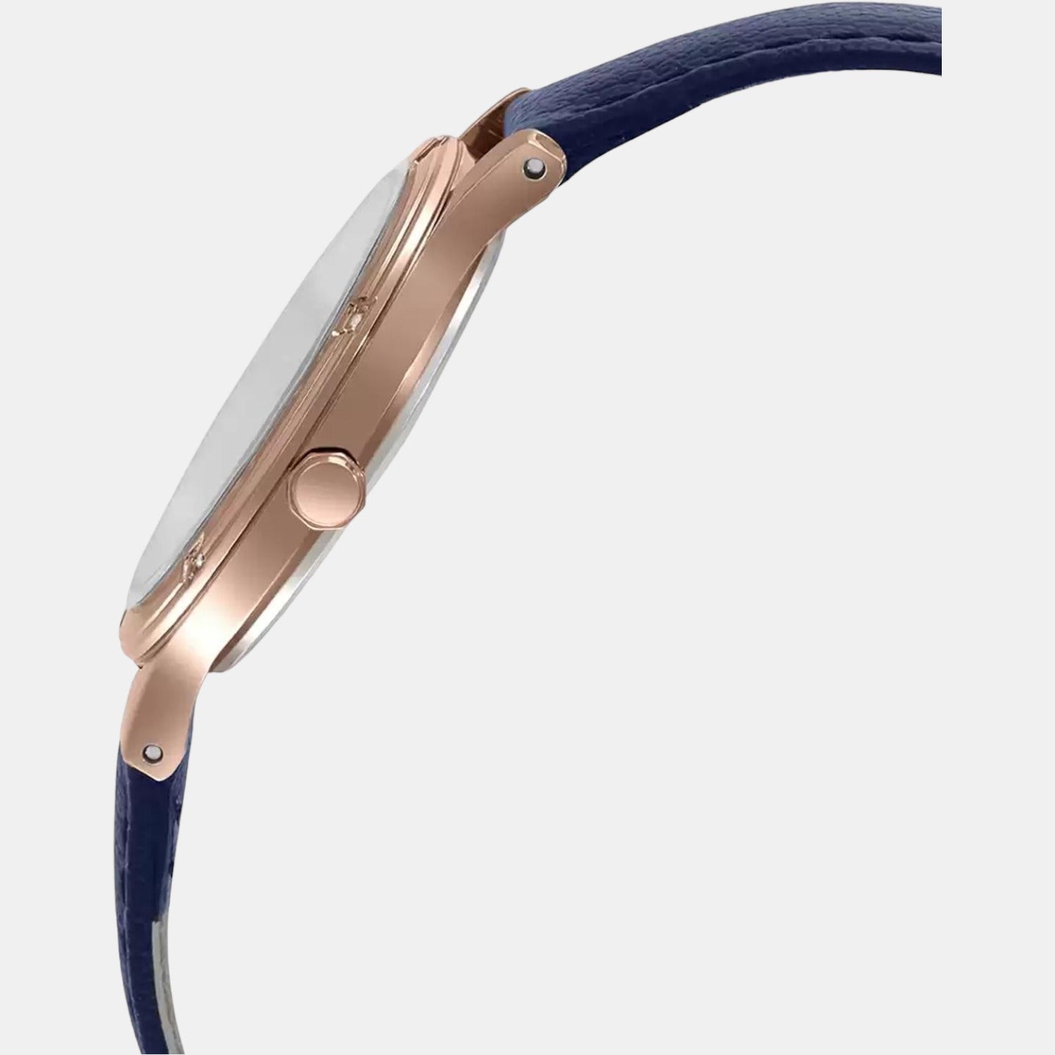 Sheen Women Quartz White Dial Analog Leather Watch SH208