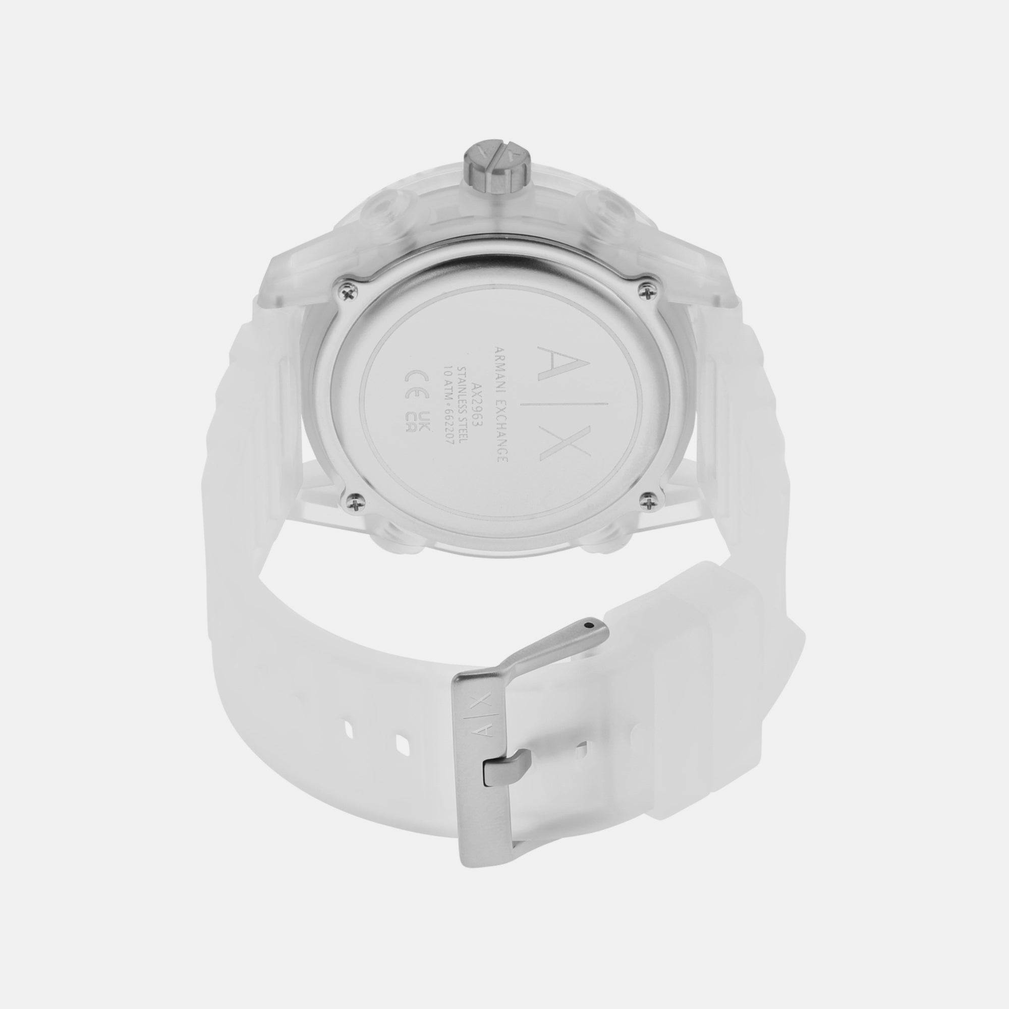 Armani Exchange Men Round Two Tone watch