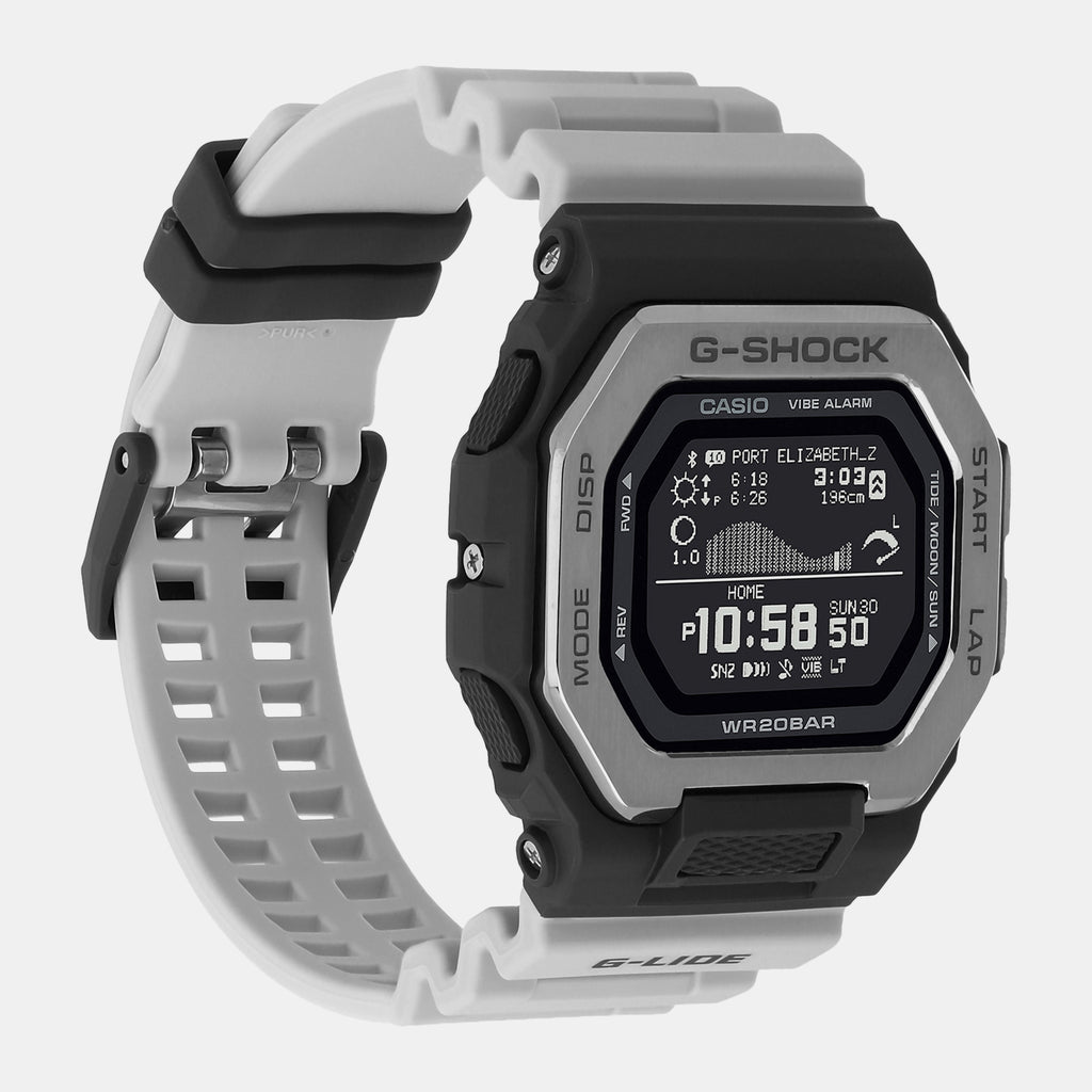 Casio Men Rectangular Grey watch