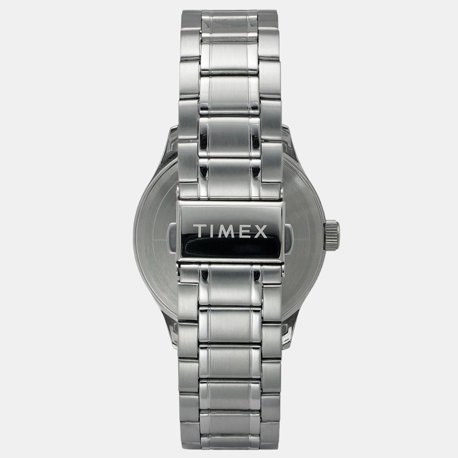Timex Men Round White watch