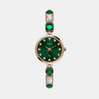 Timex Round Green Analog watch
