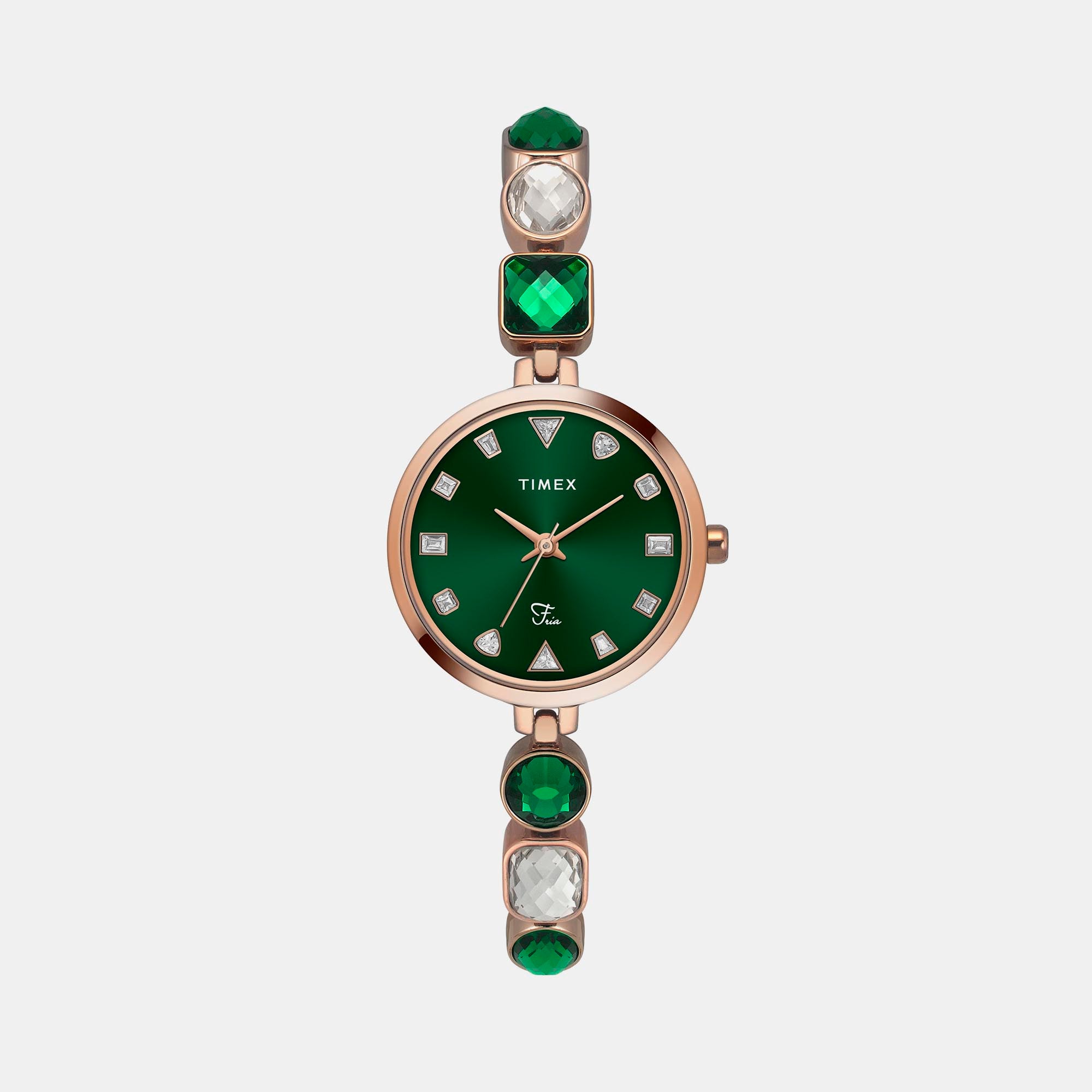 Timex Round Green Analog watch