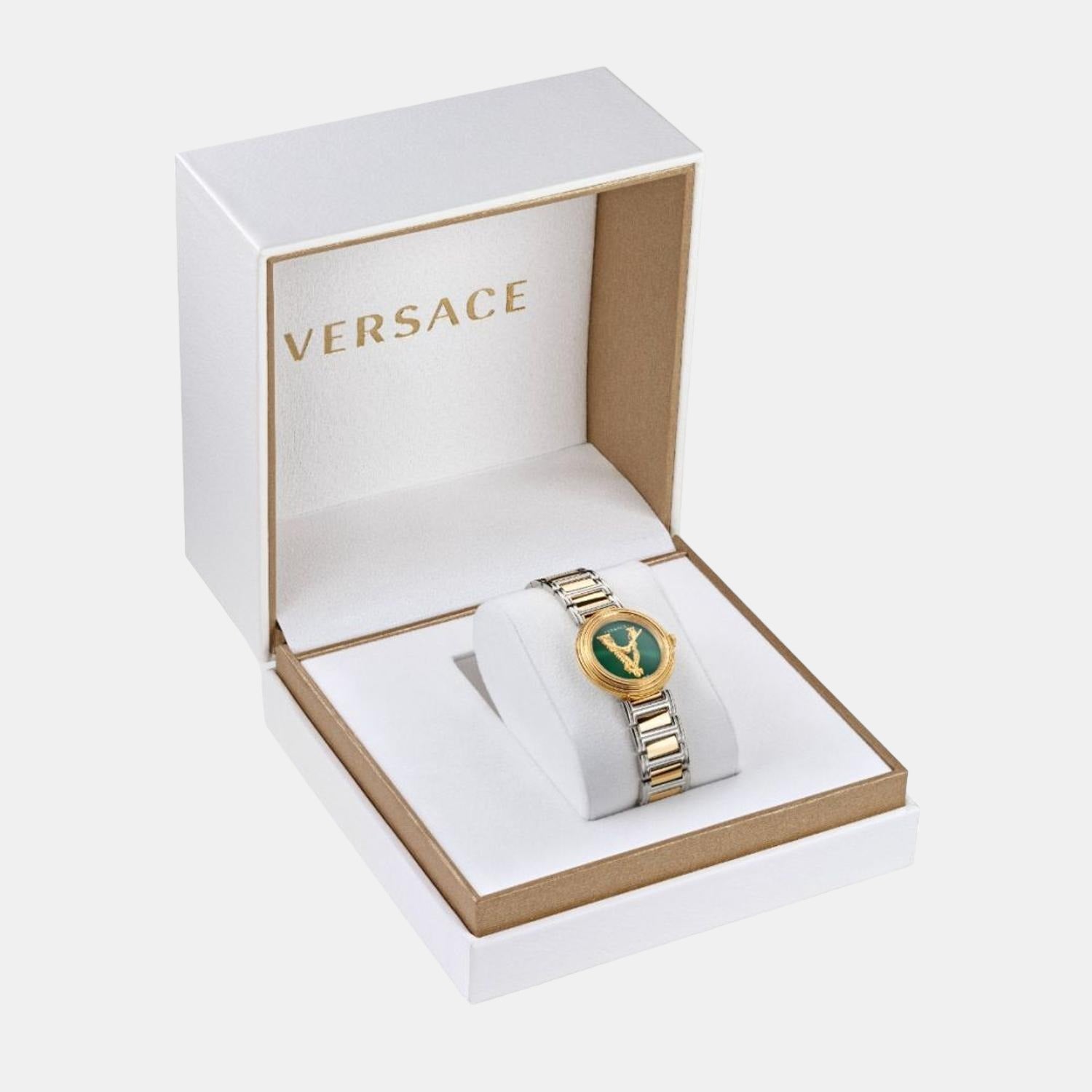Versace Stainless Steel Green watch