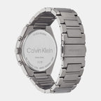 Calvin Klein Men Tonneau Grey watch