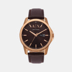 Armani Exchange Round Brown Analog watch