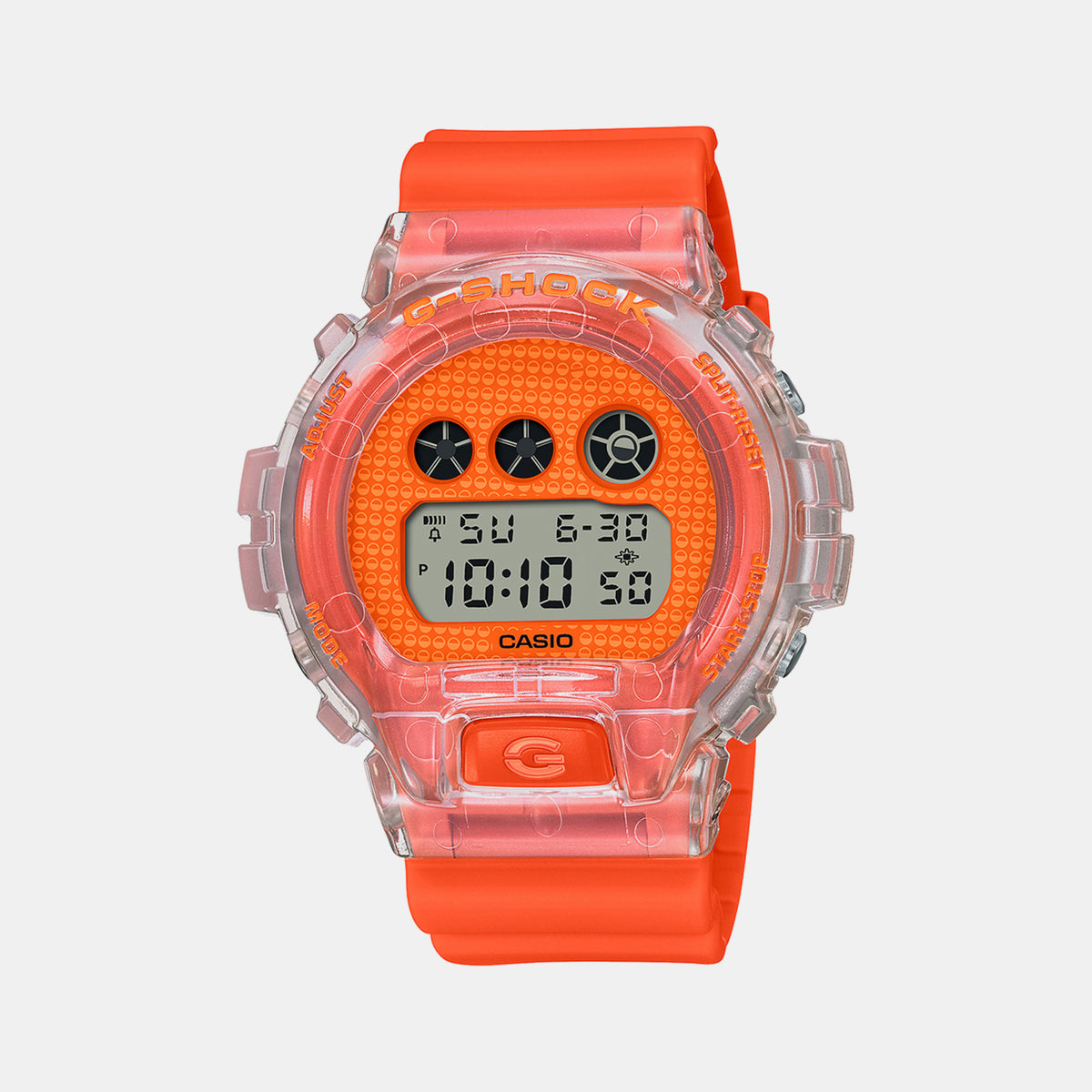 Casio Round Orange Digital watch