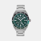 Ferragamo Round Green Analog watch
