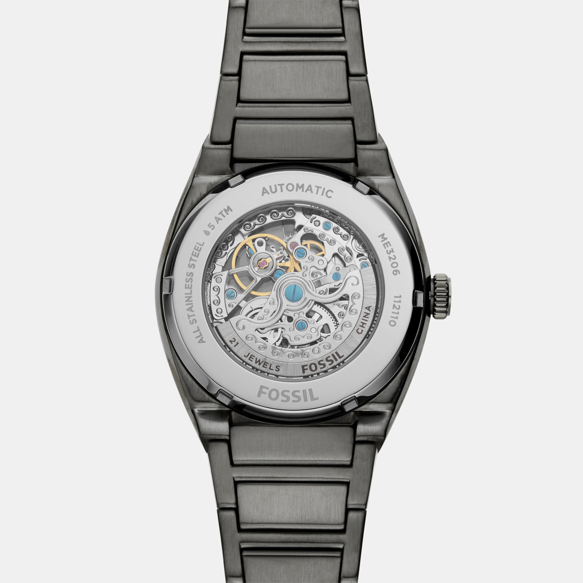 Fossil Round Automatic Analog Men watch