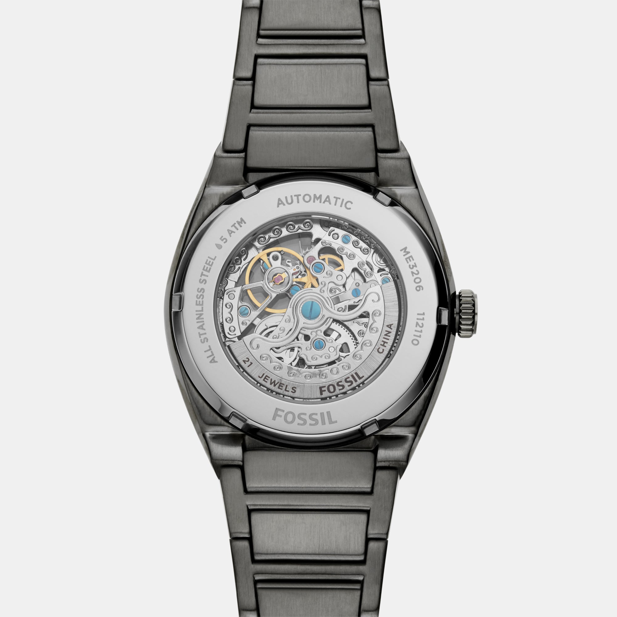 Fossil Round Automatic Analog Men watch