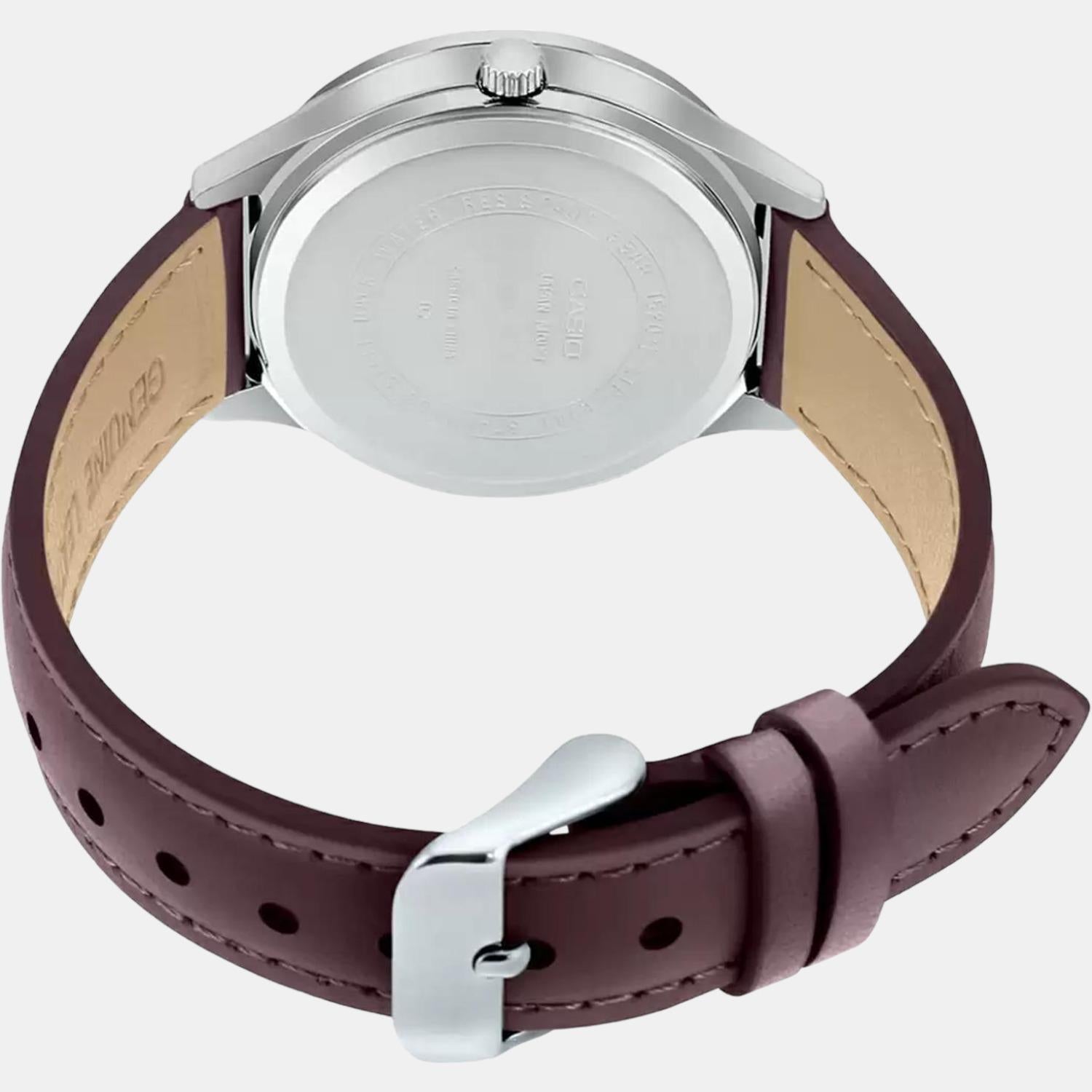 Casio Leather Rose Gold watch