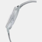 Casio Women Round Silver watch