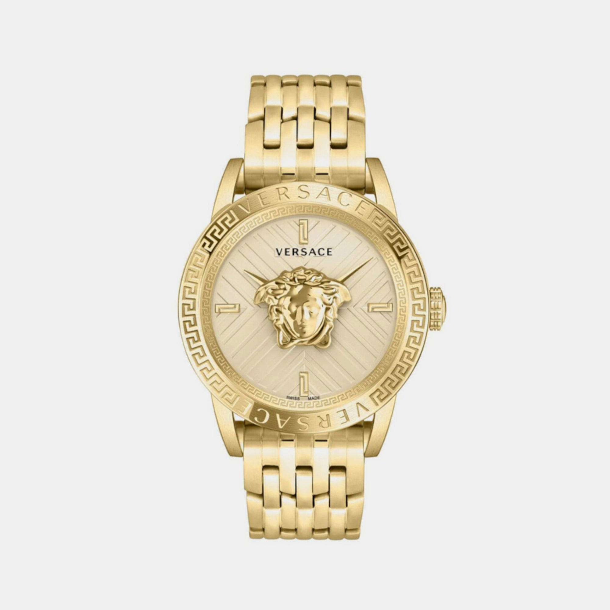 Versace Round Gold Analog watch