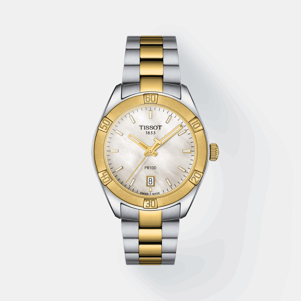 Tissot Round White Analog watch