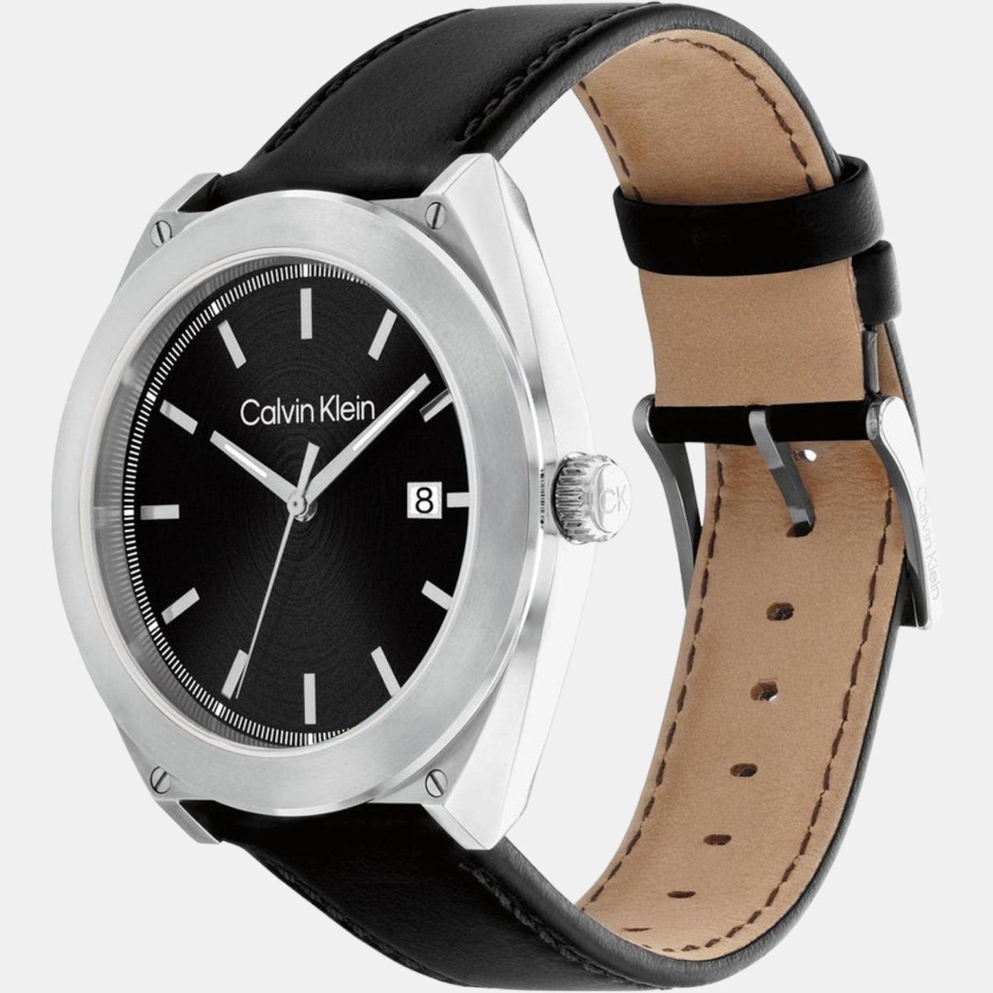 Men Analog Leather Watch 25200201