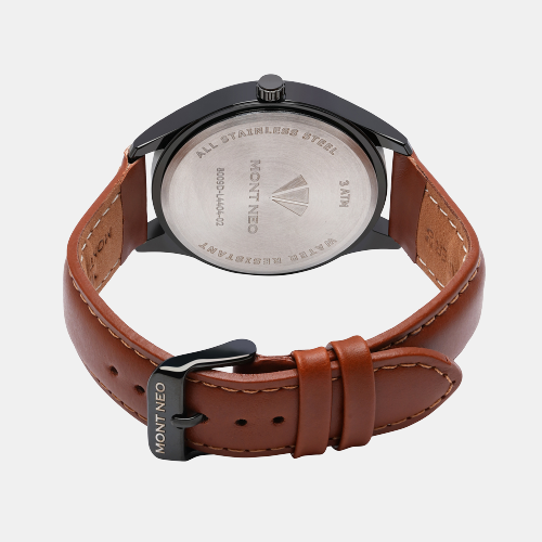 Mont Neo Stainless Steel Round watch