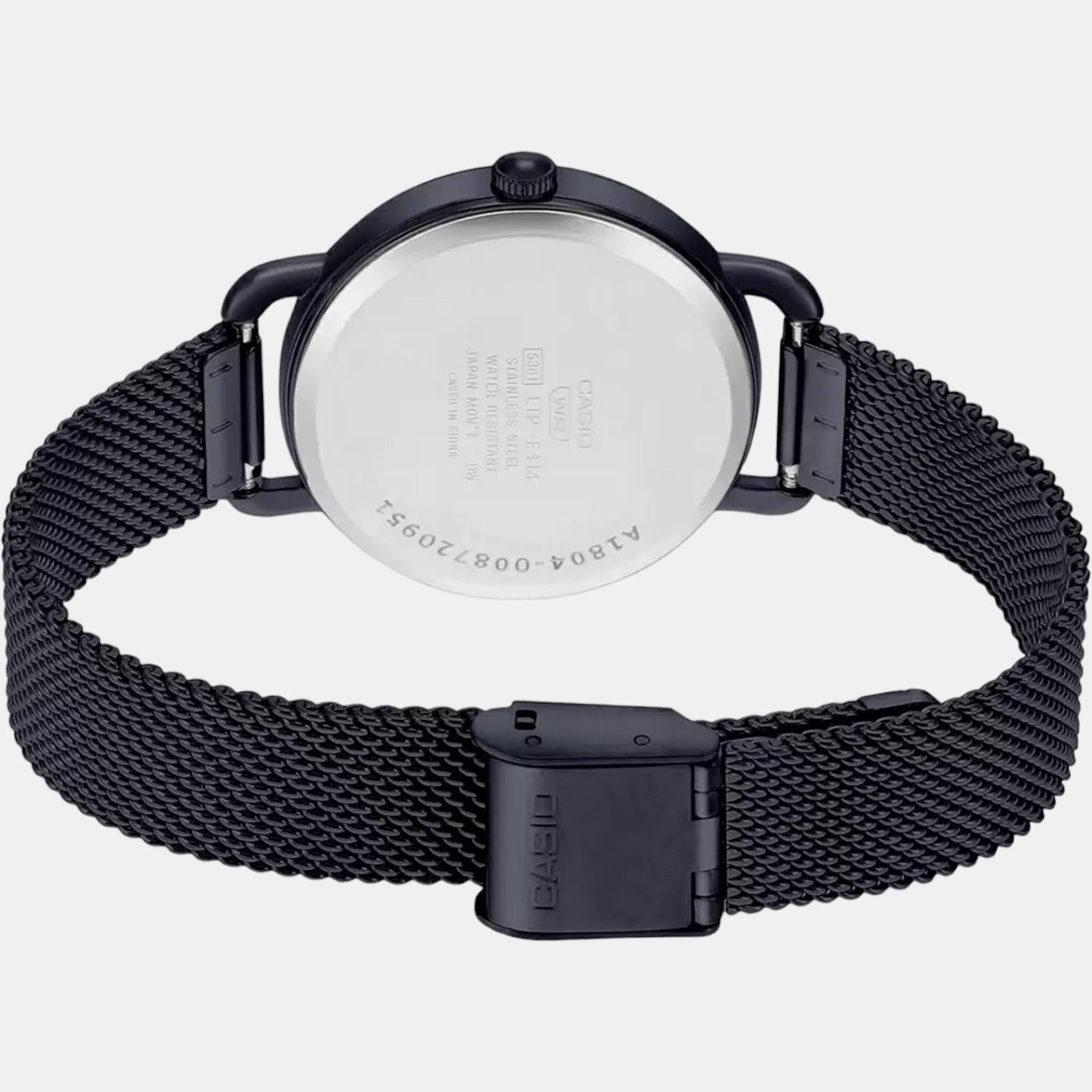 Casio Stainless Steel Black watch