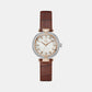 GC Round White Analog watch