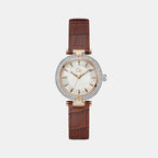 GC Round White Analog watch