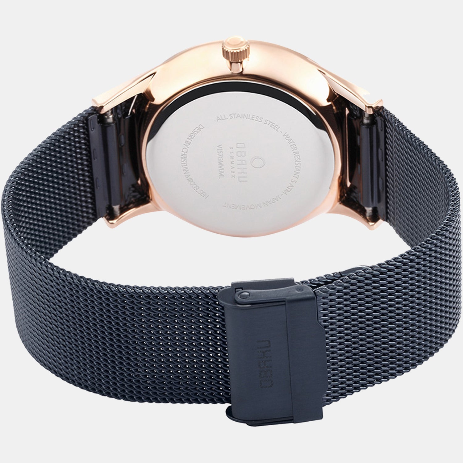 Obaku Brass Round watch