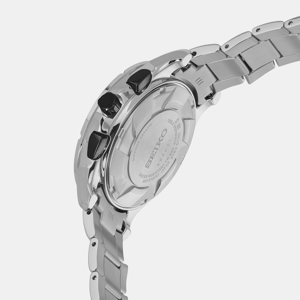 Seiko Men Round White watch