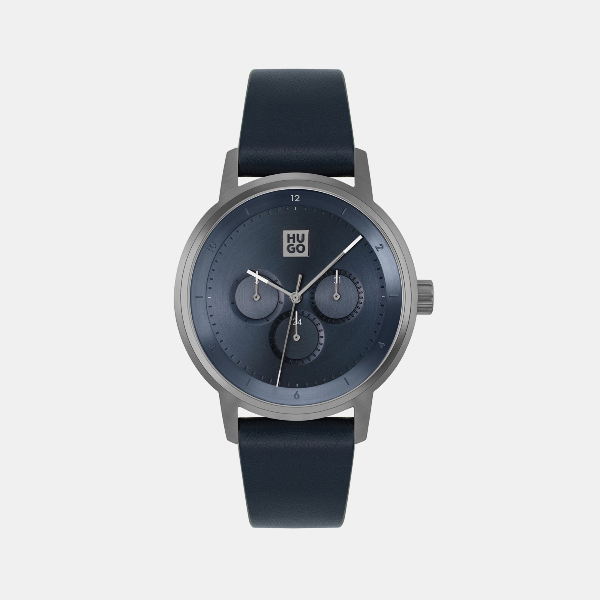 Boss Round Blue Chronograph watch