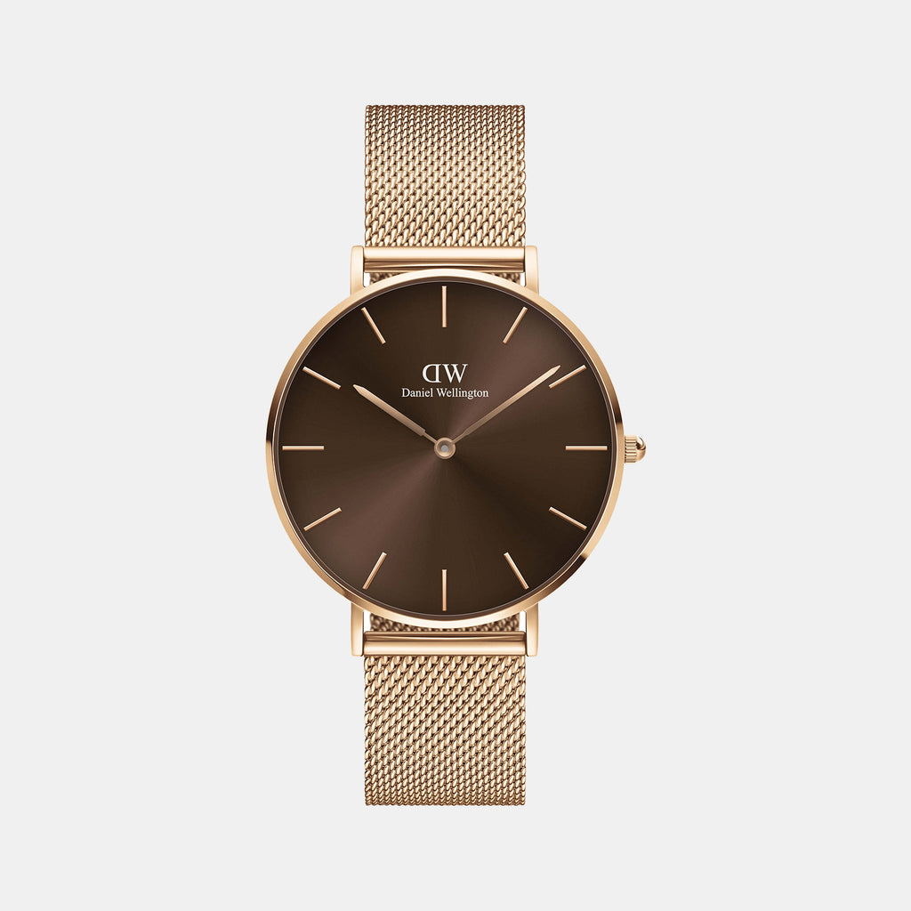 Daniel Wellington Round Brown Analog watch