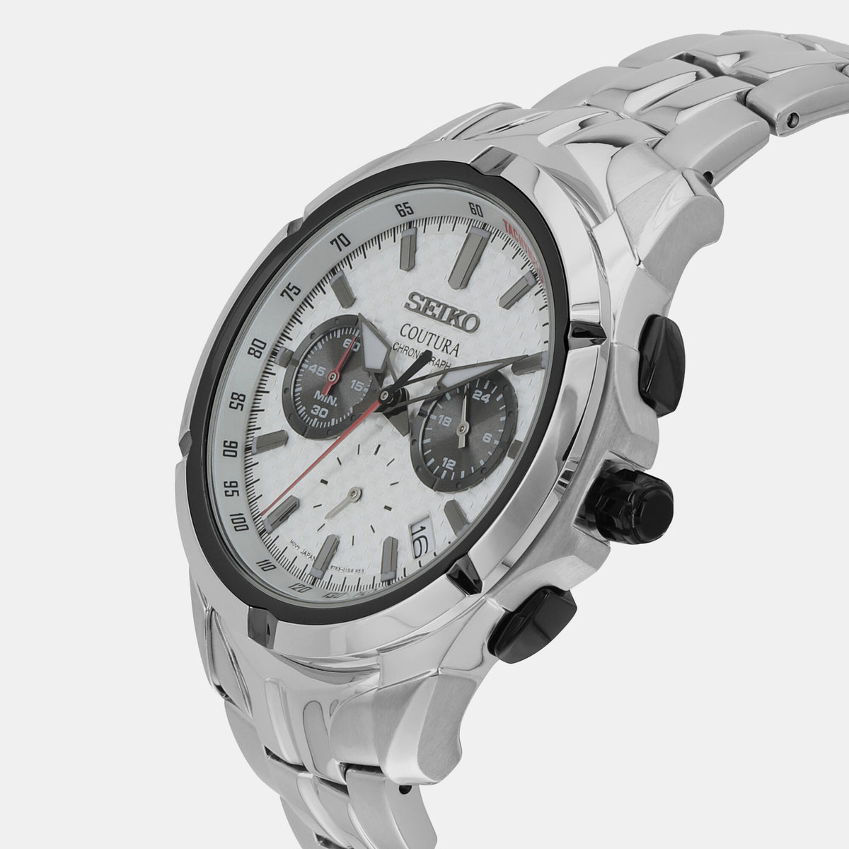 Seiko 42 mm Round Quartz watch