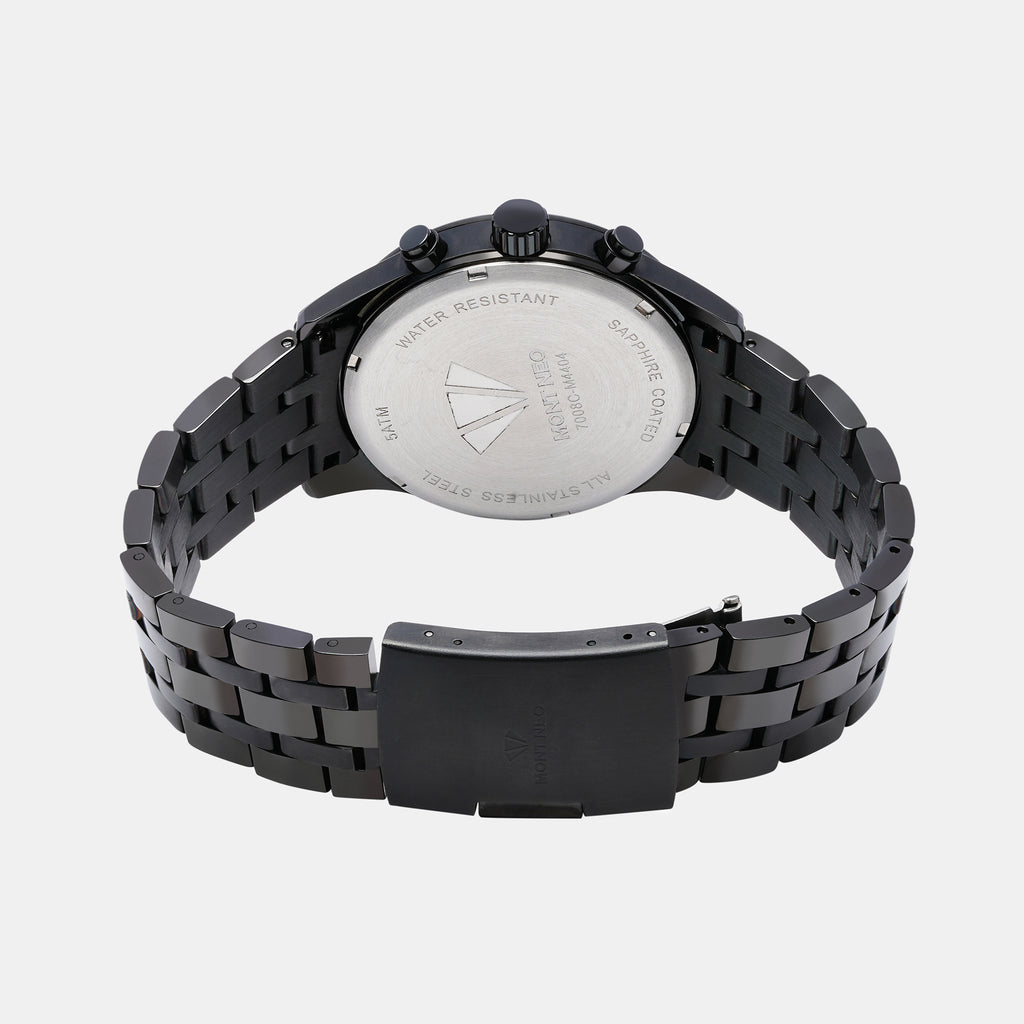 Mont Neo Stainless Steel Round watch