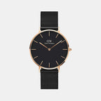 Daniel Wellington Round Black Analog watch
